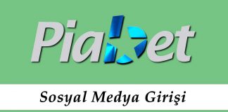 Piabet Sosyal Medya Giriş