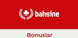 bahsine bonuslar