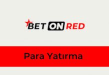 BetOnRed Para Yatırma